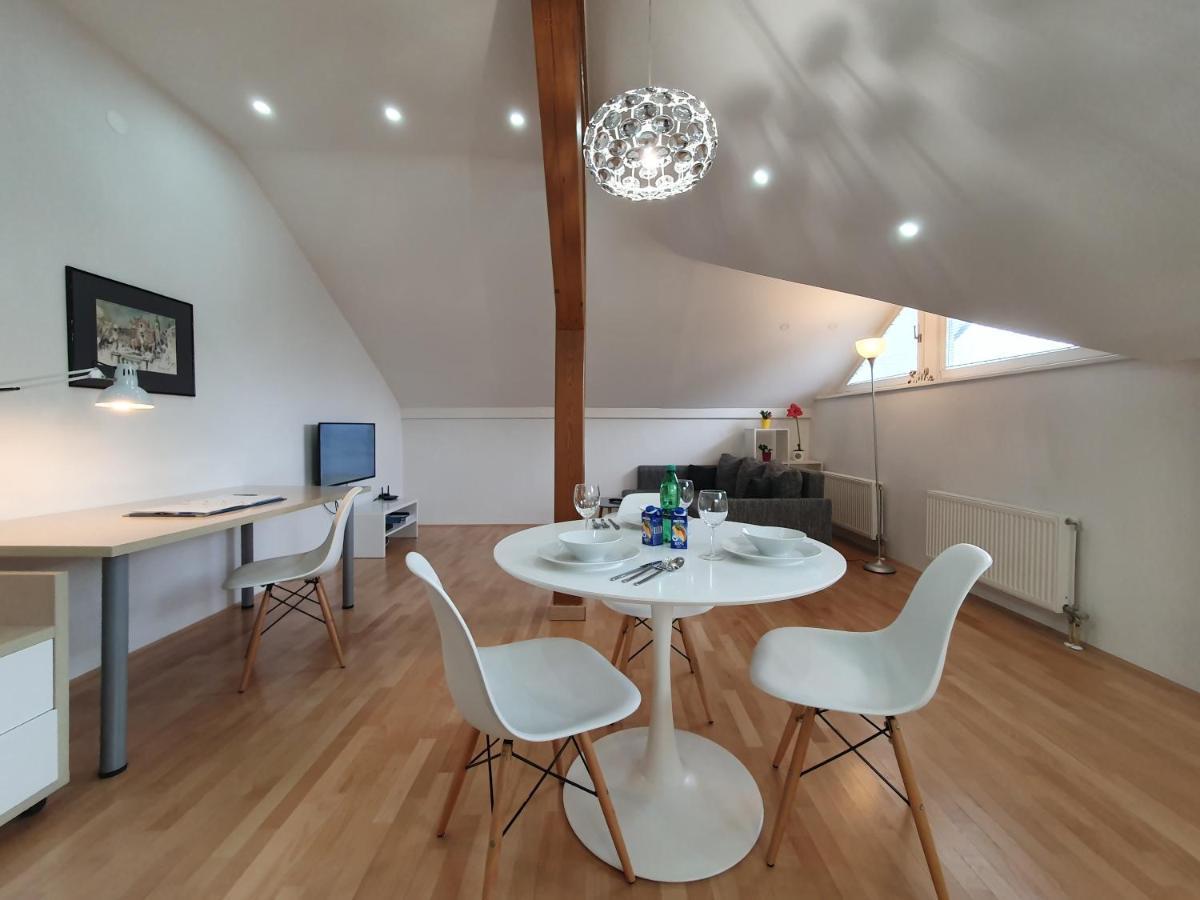 Charming Apartment Mila In Privat House With Free Parking リュブリャナ エクステリア 写真